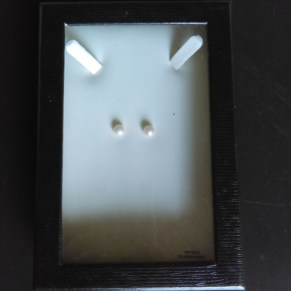 Pearl Stud Earrings